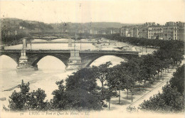 69 - LYON - PONT ET QUAI DU RHONE - Andere & Zonder Classificatie