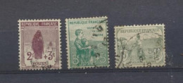 France 148/50 Oblitérés  Très Propre - Used Stamps