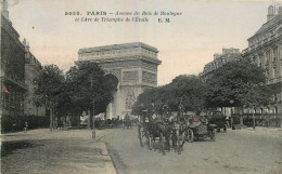 75 - PARIS - ARC DE TRIOMPHE - AVENUE DU BOIS DE BOULOGNE - Arc De Triomphe