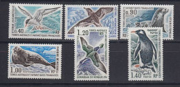 TAAF 1976  Antarctic Animals 6v ** Mnh (59765C) - Nuevos