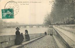 75 - PARIS - LA SEINE MONTE - LE PONT NEUF - Inondations De 1910