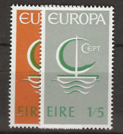 1965 MNH Ireland Mi 188-89 Postfris** - Nuevos