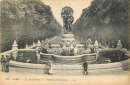 75 - PARIS - LE Luxembourg - FONTAINE DE CARPEAUX - Altri Monumenti, Edifici