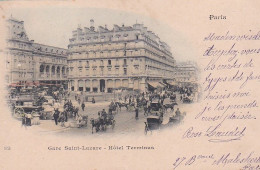 La Gare Saint-Lazare : Vue Extérieure - Metropolitana, Stazioni