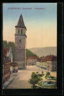 AK Judenburg, Hauptplatz Mit Brunnen  - Autres & Non Classés