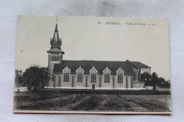 Cpa 1919, Béthune, église Du Perroy, Pas De Calais 62 - Bethune