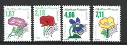 Timbre De France Neuf ** Préoblitéré  N 240 / 243 - 1989-2008