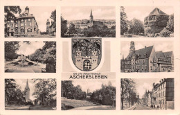 Aschersleben Teilansichten Mehrbildkarte Glca.1940 #171.829 - Other & Unclassified