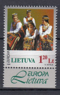 LITHUANIA 1998 Europa National Costume MNH(**) Mi 664 #Lt1098 - 1998