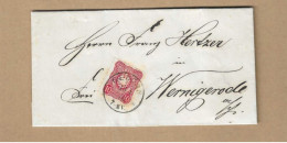 Los Vom 12.04 -  Brief Aus Gedern Nach Wernigerode 1875 - Brieven En Documenten