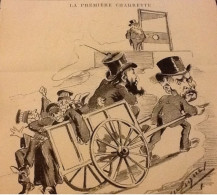 1883 LE MONDE PARISIEN - GUILLOTINE - Jules FERRY - LONGUE-VUE NORWEGE - WALDECK ROUSSEAU - ALLIANCE CONTRE L'ALLEMAGNE - Tijdschriften - Voor 1900
