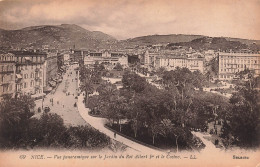 FRANCE - Nice - Vue Panoramique Sur Le Jardin Du Roi Albert Ier Et Le Casino - Carte Postale Ancienne - Autres & Non Classés