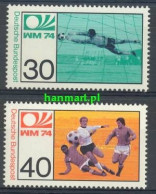 Germany, Federal Republic 1974 Mi 811-812 MNH  (ZE5 GRM811-812) - 1974 – West Germany