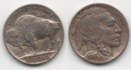 + 5  CENT 1916  + - 1913-1938: Buffalo