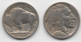 + 5  CENT 1929 D  + - 1913-1938: Buffalo