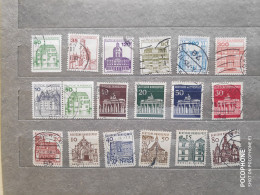 Germany	Architecture (F97) - Used Stamps