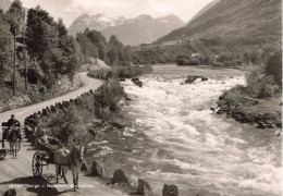 NORVEGE - Norge - Nordford - Strynselven - Animé - Carte Postale Ancienne - Norwegen