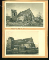 2x Orig. Foto AK 30er - 40er Jahre, Kirche In Critzum Gemeinde Jemgum Rheiderland Bei Leer, Ostfriesland - Leer