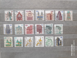 Germany	Architecture (F97) - Used Stamps