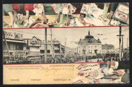 AK Kanda, Tokio, View Of Post Office, Day Of Sale Of War Commemoration Post Cards, Ansichtskartengeschichte  - Tokyo