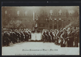 AK Wien, Bürgermeister Carl Lueger Bei Der Schiller-Gedenkfeier 1905  - Otros & Sin Clasificación