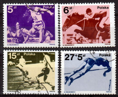 ⁕ Poland / Polska 1983 ⁕ Olimpic Medalis Mi.2862-2865 ⁕ 4v Used - Usados