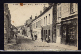 Cires-les-Mello - Oise - Rue De La Ville - Cafe - Horlogerie - - Otros & Sin Clasificación