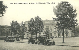 93  AUBERVILLIERS - PLACE DE L' HOTEL DE VILLE (ref 9305) - Aubervilliers