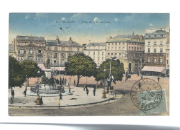 CPA - 72 - Le Mans - Place De La République - Colorisée - Animée - Circulée En 1924 - Le Mans