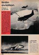 Tintin : Collection TINTIN - AVIATION : L'ATLANTIC ET SON PETIT FRERE. ( Voir PHOTOS ). - Advertising