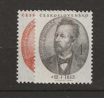 1952 MNH Tschechoslowakei, Mi 701-2 Postfris** - Ongebruikt