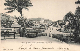 FRANCE - Nice - Jardin Public Et Casino Municipal - Carte Postale Ancienne - Autres & Non Classés