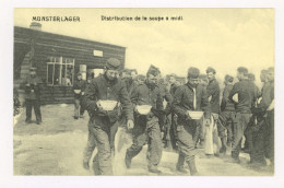 Camp De Munsterlager : Distribution De La Soupe à Midi - Guerre 14-18 (Z4069) - Guerre 1914-18