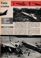 Tintin : Collection TINTIN - AVIATION : AFFREUX MAIS PRATIQUE ! ( Voir PHOTOS ). - Werbung