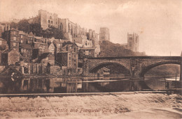 R332359 Durham Cathedral. Castle And Framwell Gate Bridge. Friths Series. No. 30 - Monde