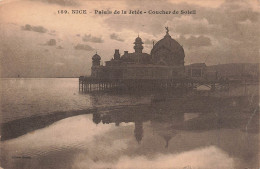 FRANCE - Nice - Palais De La Jetée - Coucher De Soleil - Carte Postale Ancienne - Other & Unclassified