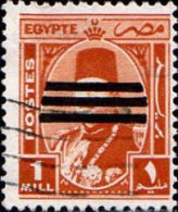 Egypte Poste Obl Yv: 327 Roi Farouk (Lign.Ondulées) - Gebraucht