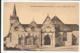 Façade De L'Eglise    1932    N° 63 - Plestin-les-Greves