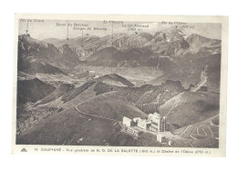 CPA - 38 - Vue Générale De N.-D. De La Salette Et La Chaîne De L'Obiou - Non Circulée - La Salette