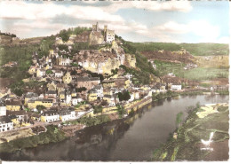 EN AVION AU-DESSUS DE ... BEYNAC Et CAZENAC (24) Vue Générale - Le Château (Editeur : LAPIE)  CPSM GF - Autres & Non Classés