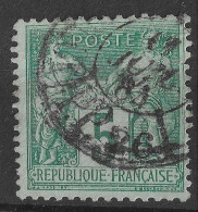 Lot N°2 N°75,Oblitéré Cachet à Date De PARIS JOURNAUX PP26" Gare Du Nord - 1876-1898 Sage (Type II)