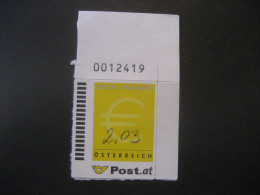 Österreich 2002- Selbstklebende Ergänzungsmarke Mit Eingetragenem Wert - Used Stamps