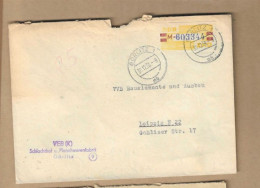 Los Vom 13.05 -  Briefumschlag Aus Görlitz Nach Leipzig 1959 - Lettres & Documents