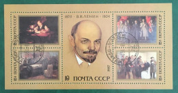 Russia  1987 Used  Mi.Block191 117th Birth Anniversary Of Lenin. - Usados