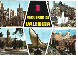 RECUERDO DE VALENCIA.- PLAZA DE LA VIRGEN / VIRGIN SQUARE / PLACE DE LA VIERGE.-  VALENCIA.- ( ESPAÑA ) - Valencia