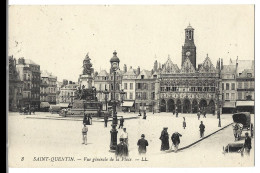 02  Saint Quentin - Vue Generale De La Place - Saint Quentin
