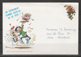 1 Enveloppe Anniversaire GASTON LAGAFFE De 1994 ( Voir Photos ). - Gaston