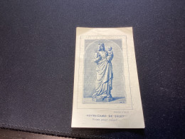 Image, Pieuse Image Religieuse, 1900 NOTRE-DAME DE SALUT: Priez Pour Nous ! - Devotion Images