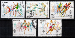 ⁕ Poland / Polska 1984 ⁕ Olympic Games Mi.2913-2917 (missing 2118) ⁕ 5v Used - Used Stamps