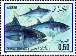 Algérie (Rep) Poste N** Yv: 831/834 Poissons De La Méditerranée - Algérie (1962-...)